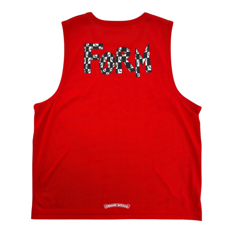 Chrome Hearts Matty Boy Team Basketball Jersey "Red"