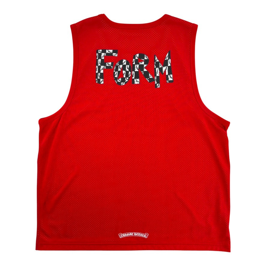 Chrome Hearts Matty Boy Team Basketball Jersey "Red"