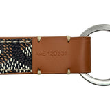 Goyard Mousqueton Key Ring Keychain Black Tan