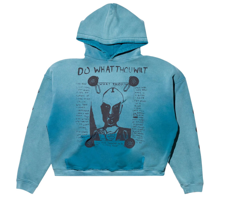 ERD Do What Thou Wilt Hoodie Teal