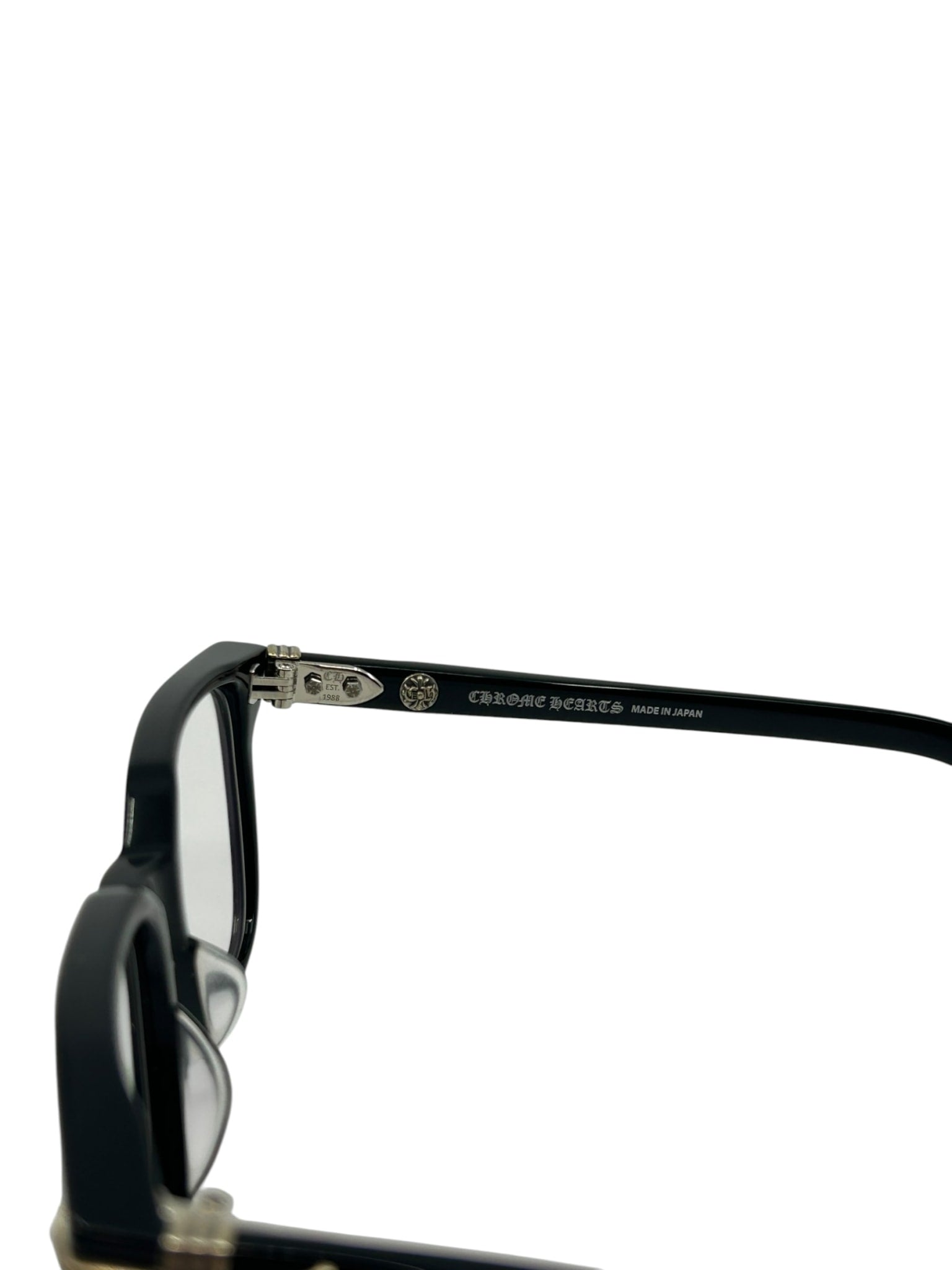 Chrome Hearts Thirst Trap Glasses Black & Silver