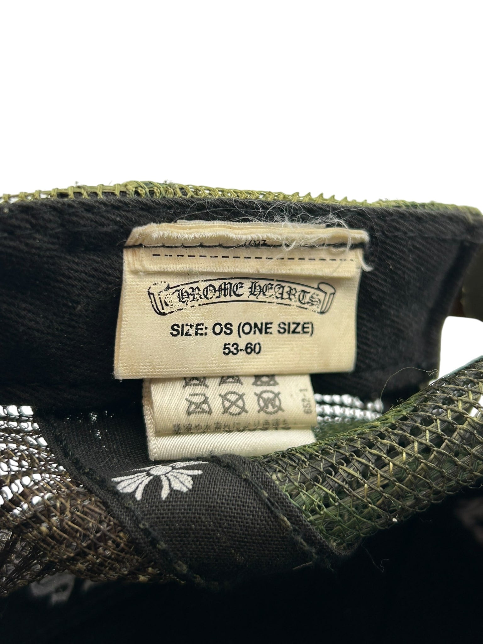 Chrome Hearts CH Hollywood Trucker Hat Camo