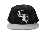Chrome Hearts Cross Patch Hat Black Grey