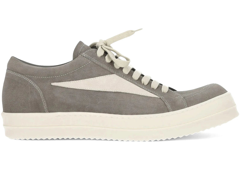 Rick Owens Vintage Low Sneaker Tumbled Euca Milk