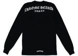 Chrome Hearts Script Letter Logo L/S T-shirt Black