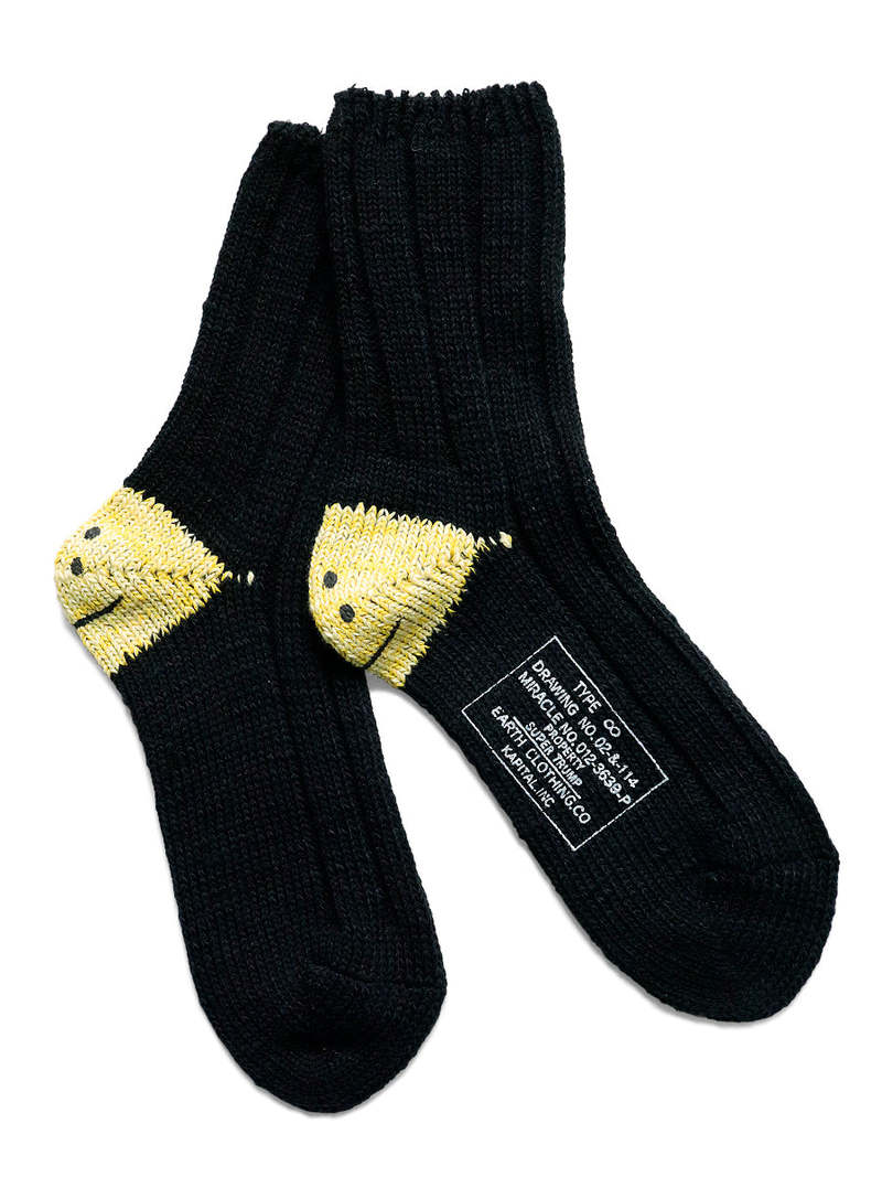 Kapital Happy Heel Socks