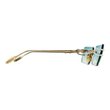 Chrome Hearts Lordie Glasses Gold/Silver