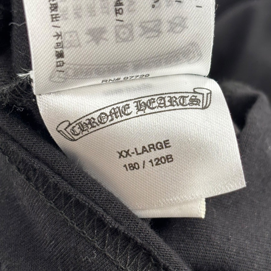 Chrome Hearts Neck Logo Longsleeve Black & Pink