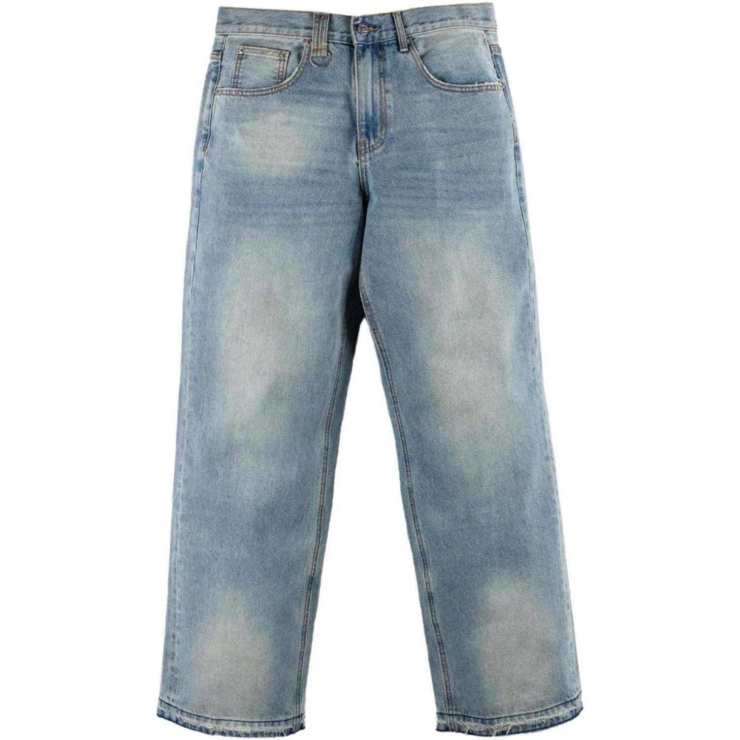 Commons Studios Washed Straight Denim Pant Jade