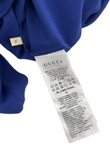 Gucci Mirror Logo Tee Blue
