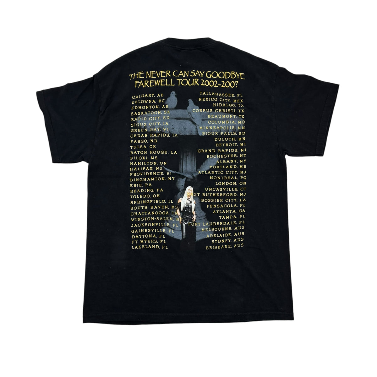 CHER Farewell Tour 2002 Never Can Say Goodbye