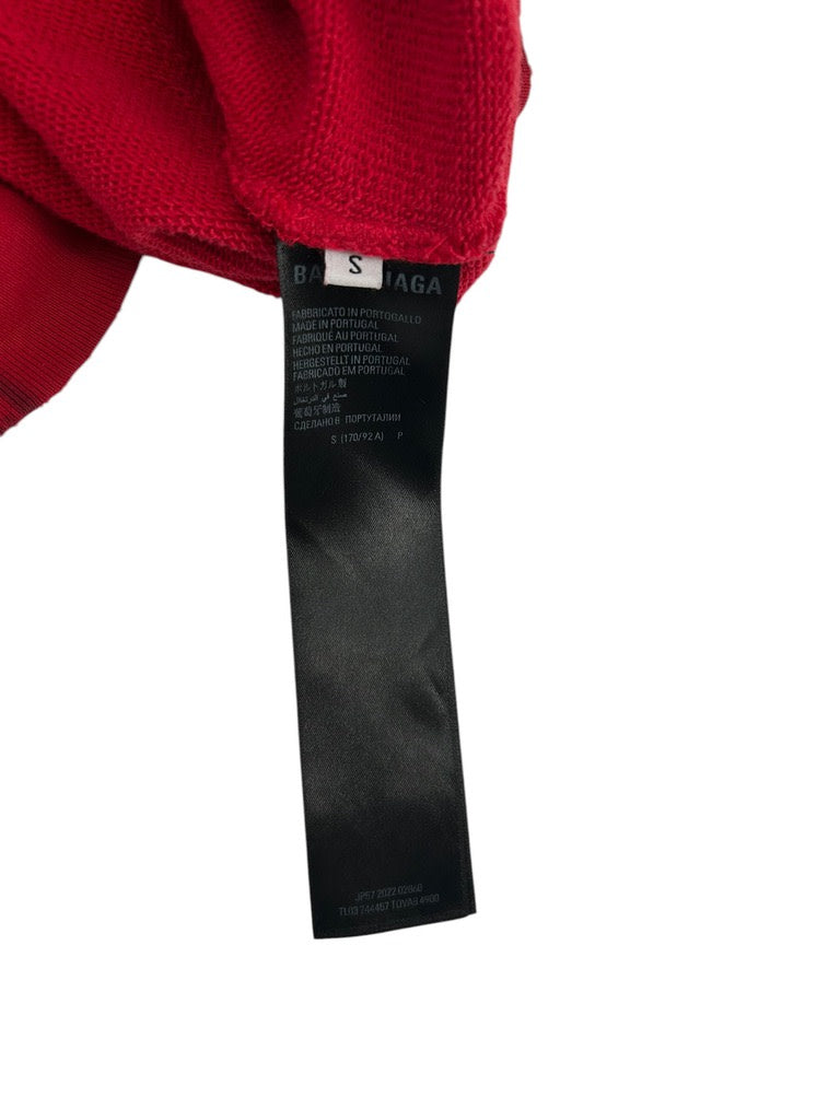Balenciaga Skater Hoodie Red