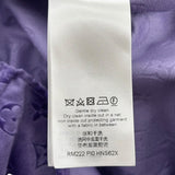 Louis Vuitton Purple Velvet Monogram Classic Shirt