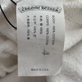 Chrome Hearts Script Sweatshorts White
