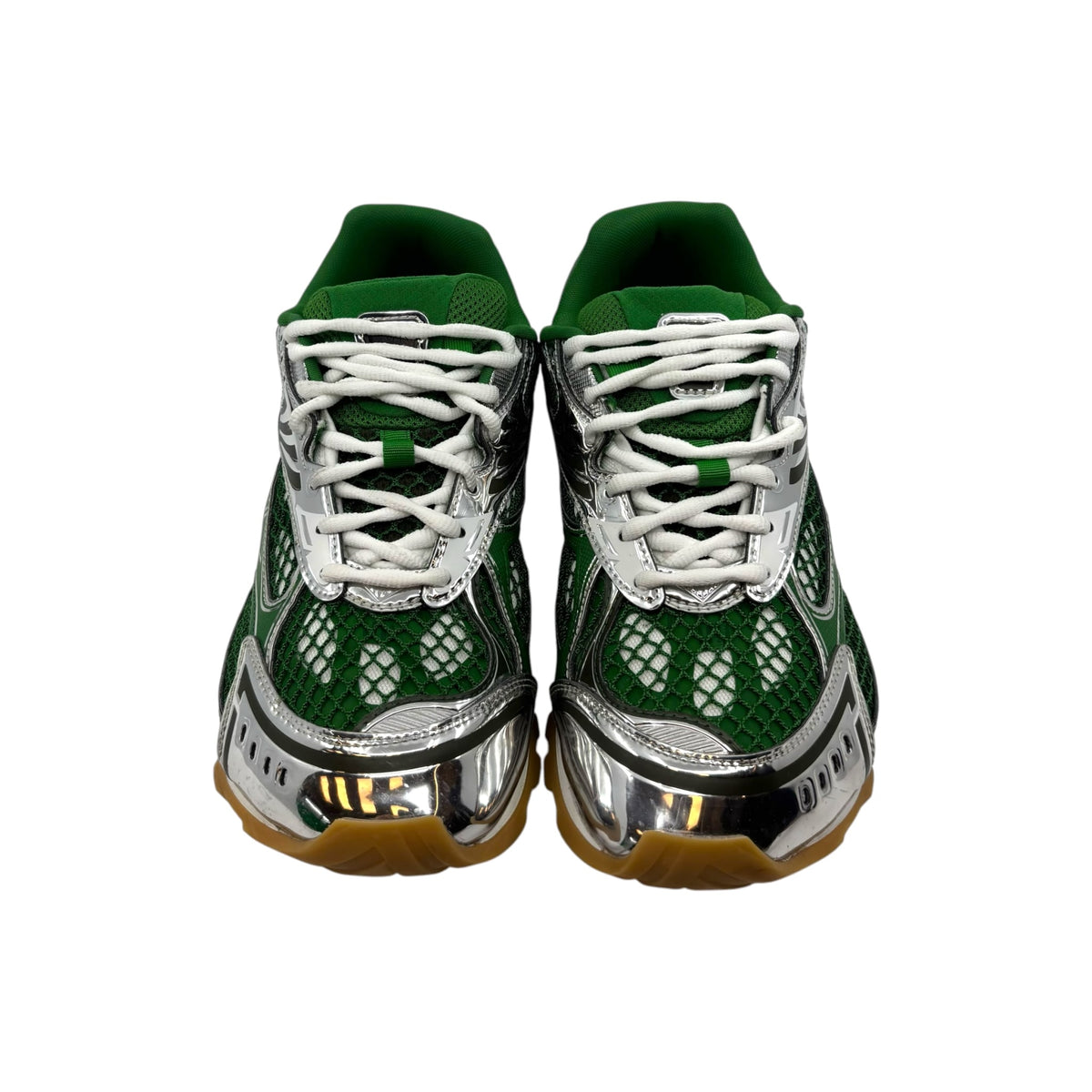 Bottega Veneta Orbit Bark Green Shamrock