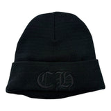 Chrome Hearts Embroidered Logo Beanie Black