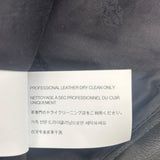 Chrome Hearts Floral Cross Patch Western Leather Jacket Black