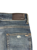 Amiri Plaid Thrasher Skinny Jean Deep Classic