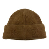 Louis Vuitton LV Crush Monogram Beanie Camel