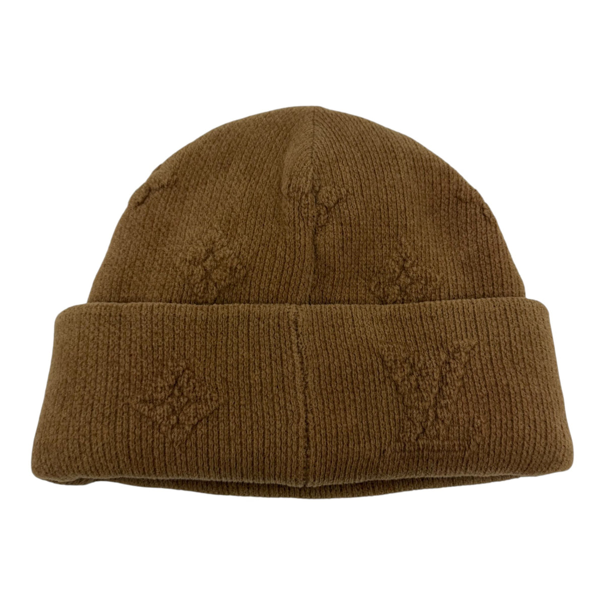 Louis Vuitton LV Crush Monogram Beanie Camel