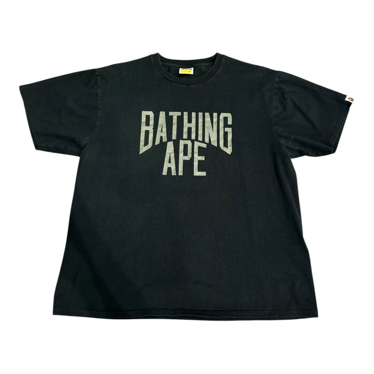 BAPE Line 1st Camo NYC Logo Tee Black/Green