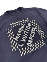 Louis Vuitton Beaded Marqui Tee Navy