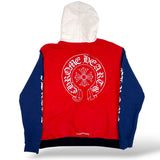 Chrome Hearts Matty Boy Chomper Color Block Hoodie