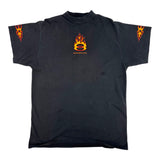 Balenciaga Burning Unity Tee Black