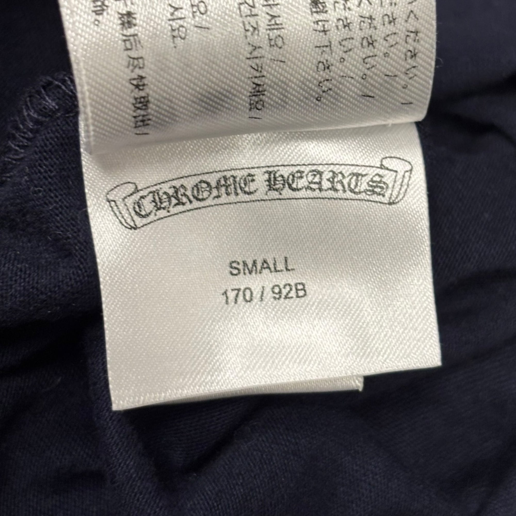 Chrome Hearts Dagger Longsleeve Blue & yellow