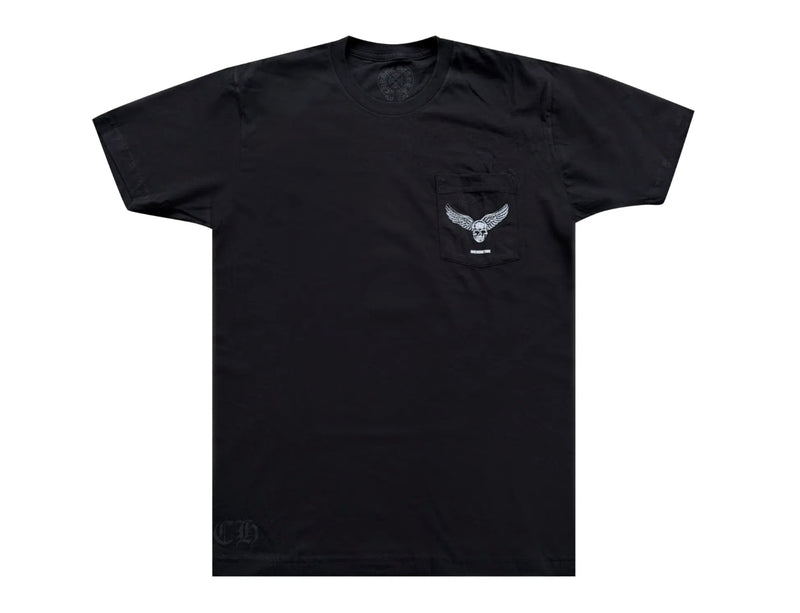 Chrome Hearts Yungblud Aerosmith Pocket Tee Black White