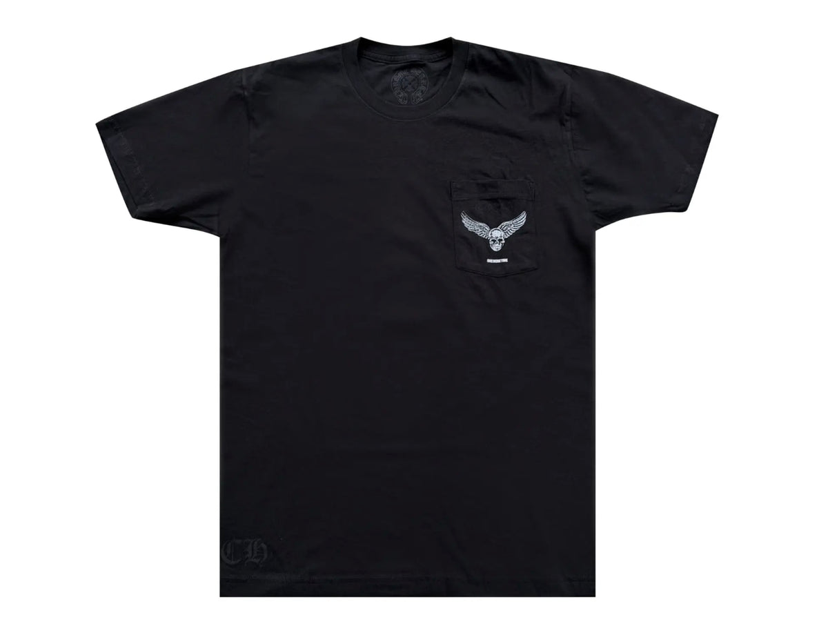 Chrome Hearts Yungblud Aerosmith Pocket Tee Black White