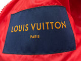 Louis Vuitton LVSE Flower Quilted Hoodie Jacket Red