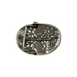 Chrome Hearts Oval Buckle Cross Patched Belt