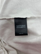 Satoshi Globe of Death Cutoff Tee White