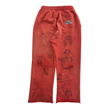 Paly Chelseay Hotel Sweatpants Red