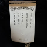 Chrome Hearts Dagger Denim Baseball Hat Black White