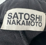 Satoshi Nakamoto Double Layer Studded Sweatpants Black