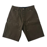 Chrome Hearts Cross Leather Patch Carpenter Shorts Brown