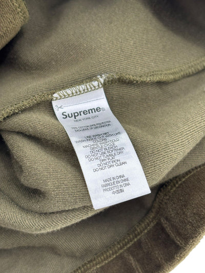 Supreme Velour Jacket Green - Lightly Worn