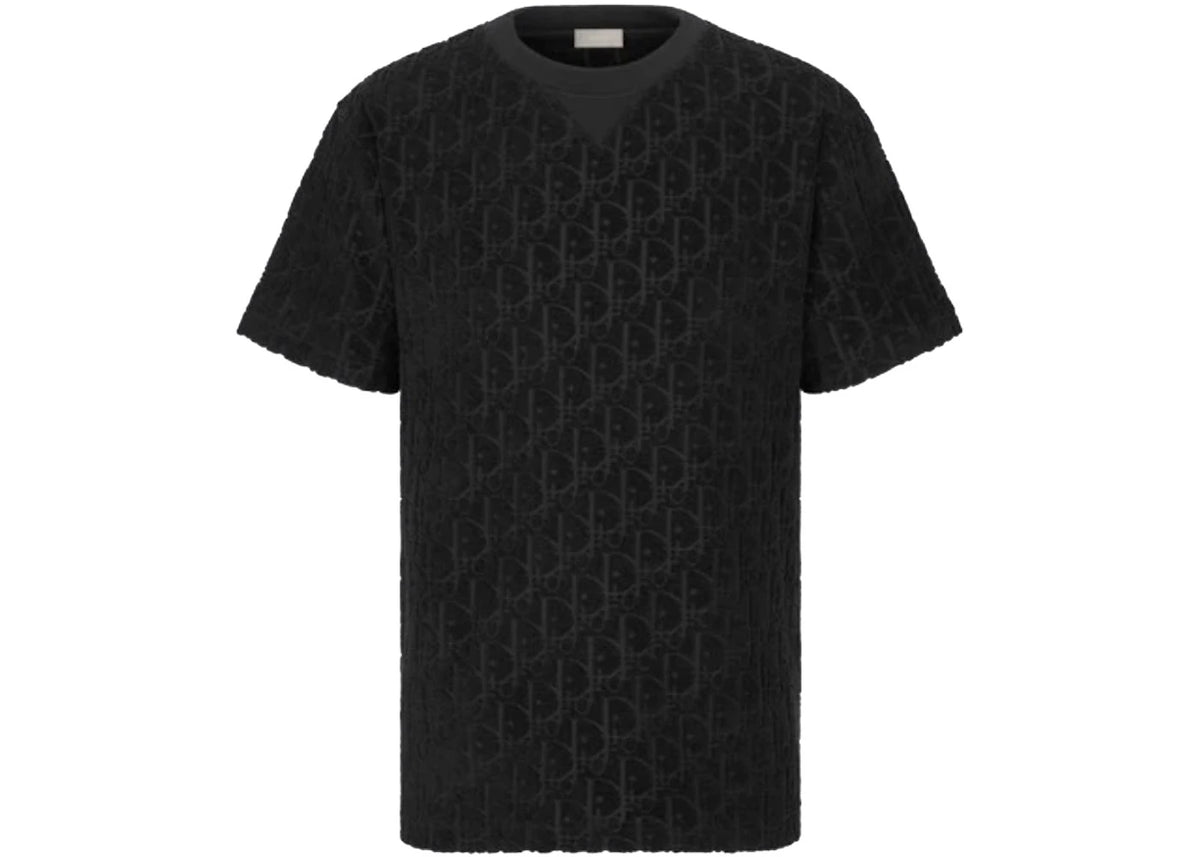 Dior Oversized Oblique T-shirt Black