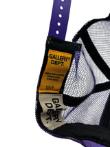 Gallery Dept. French Logo Trucker Hat Flo Purple