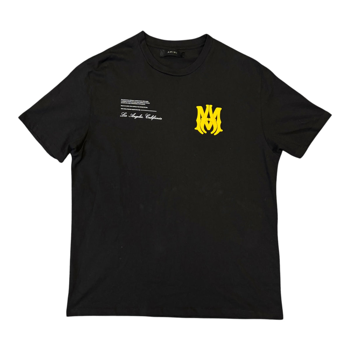 Amiri Military Specs Stencil Tee Black