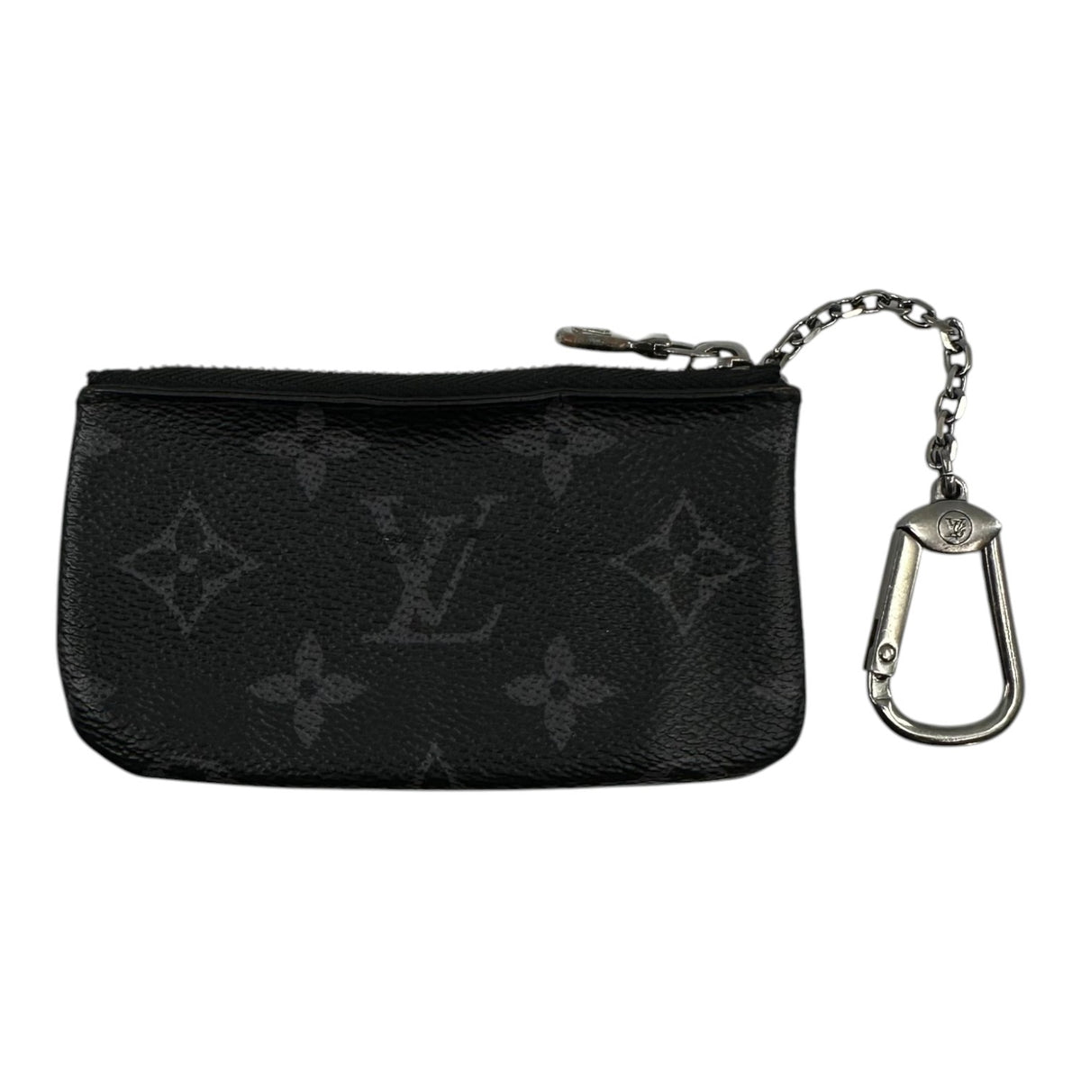 Louis Vuitton Key Pouch Monogram Eclipse Reverse