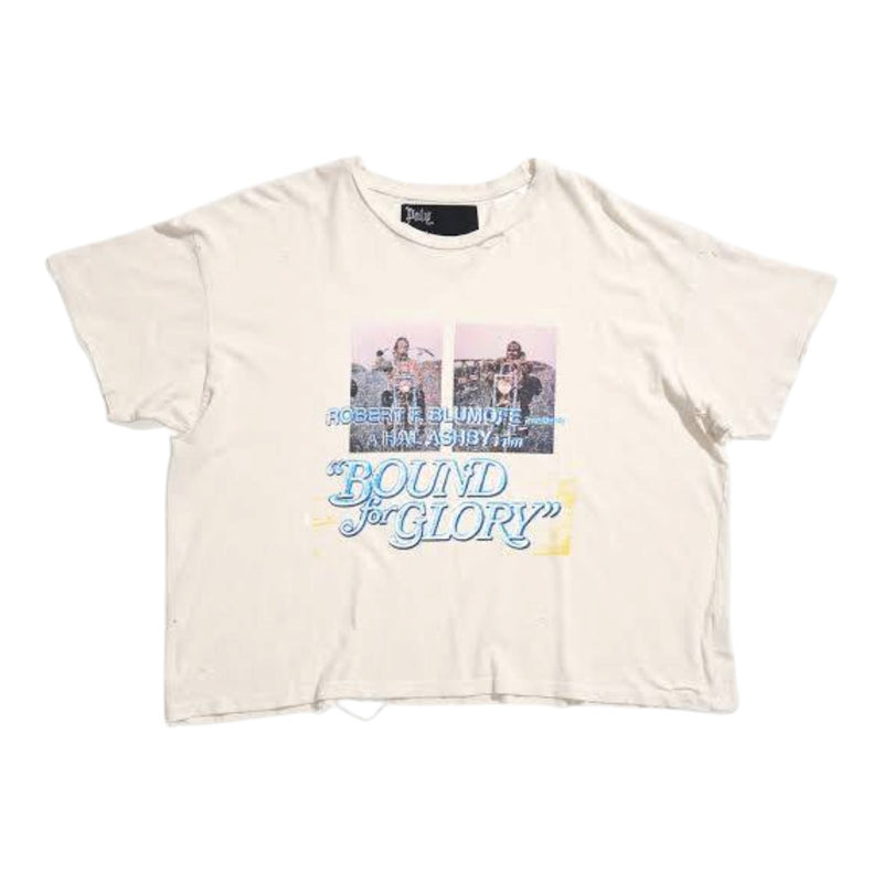 Paly Hollywood Bound For Glory Distressed Tee White