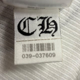 Chrome Hearts Horseshoe Ribbed Tank Top White