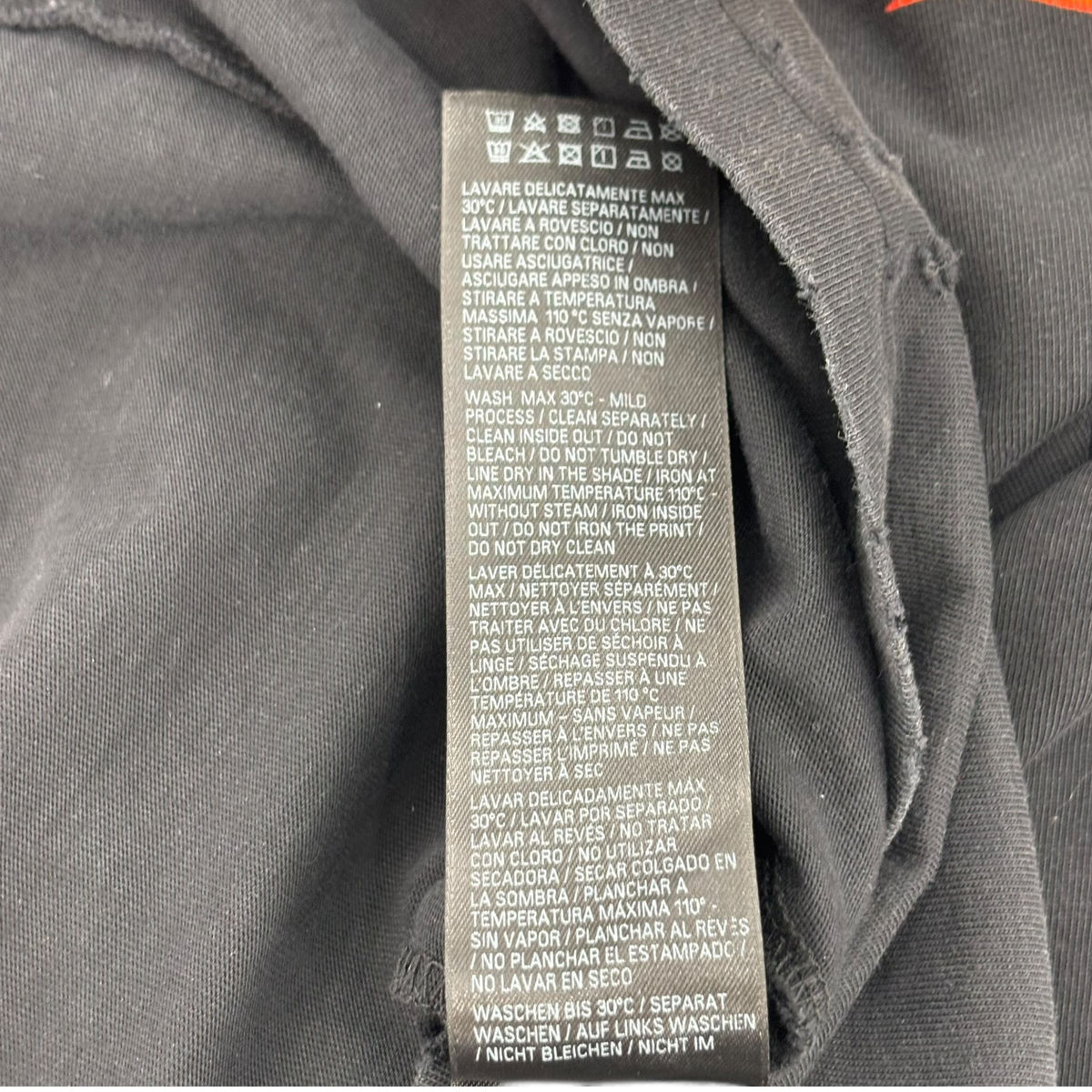 Balenciaga Burning Unity Tee Black