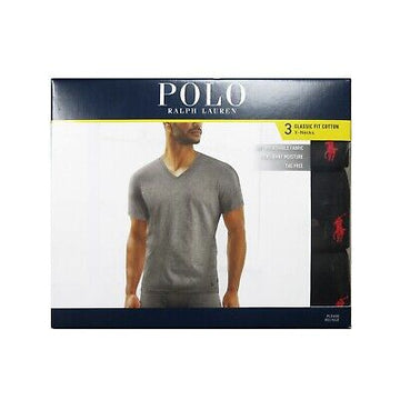 Polo Slim Fit Cotton Crew Tee's "Black"