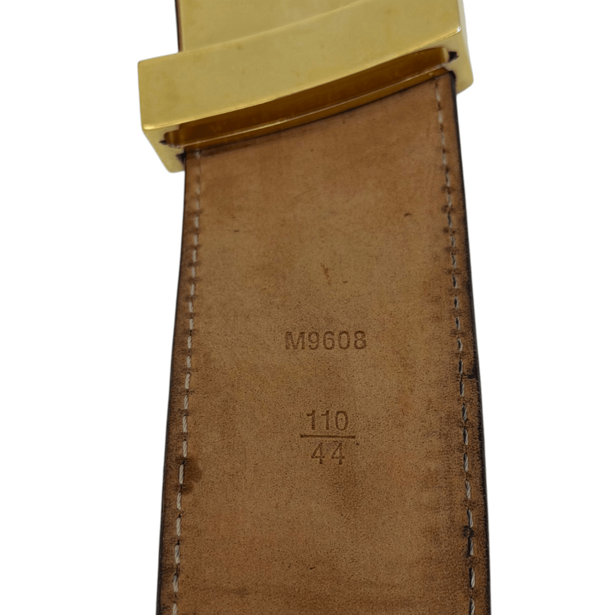 Louis Vuitton Monogram Belt Brown