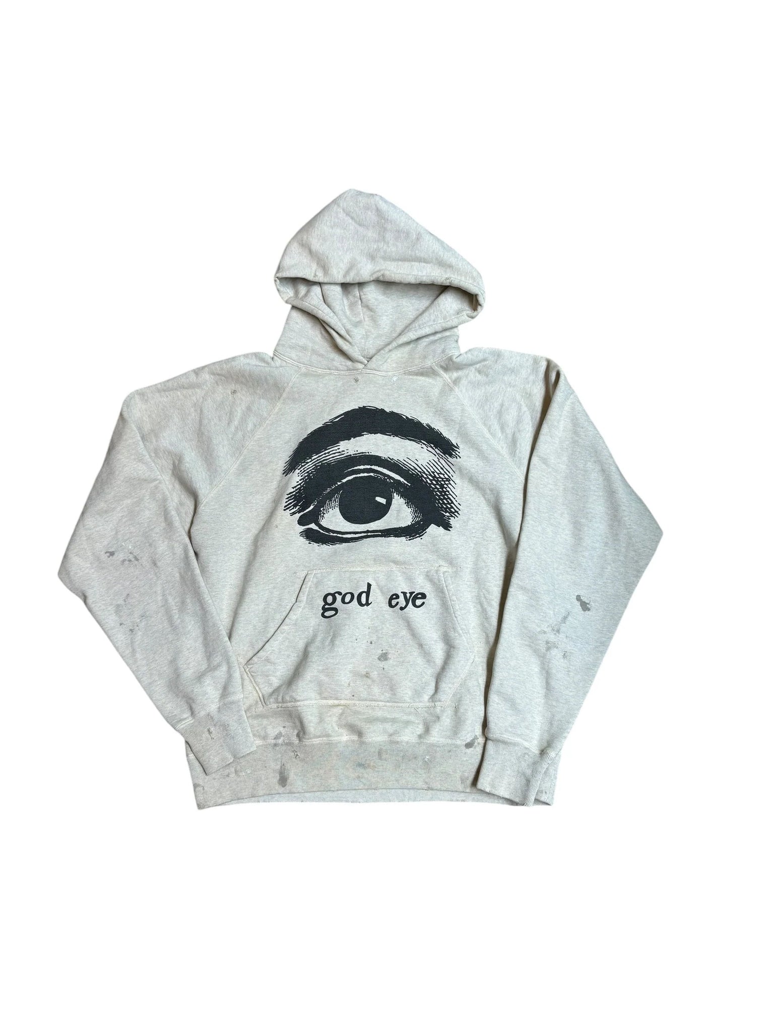 Saint Michaels God Eye Hoodie "Cream"