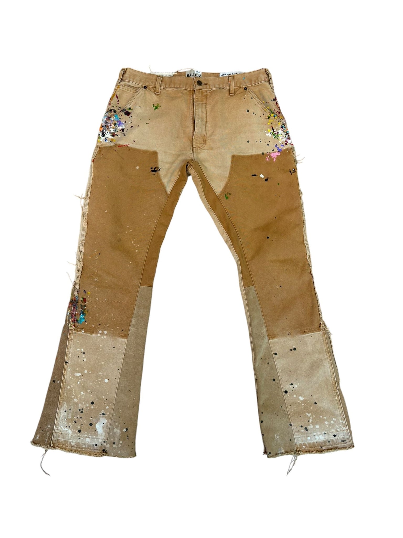 Gallery Dept. Flared Carpenter Pants "Khaki" - Lightly Worn